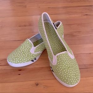Polka Dot Slip Ons